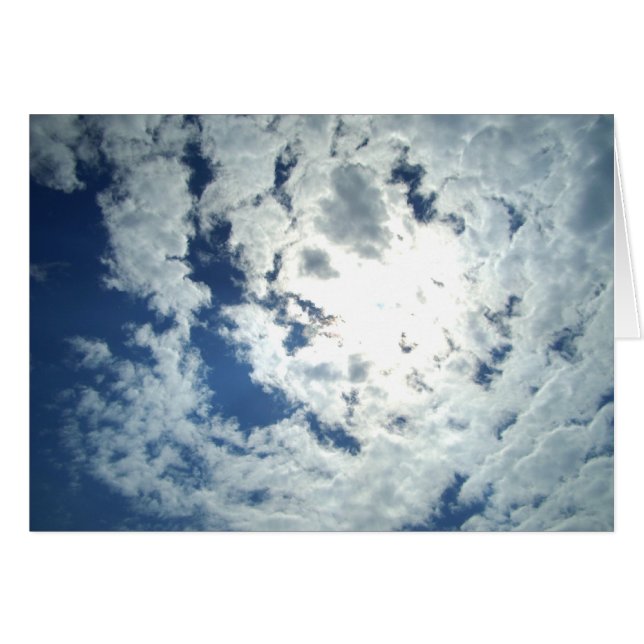 Clouds with a gorgeous sunbreak (Front Horizontal)