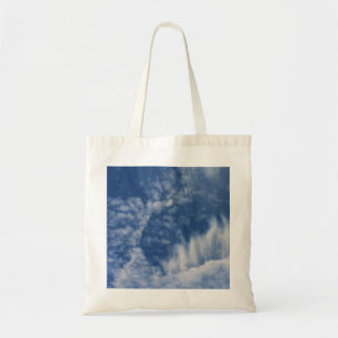 Clouds with teeth tote bag