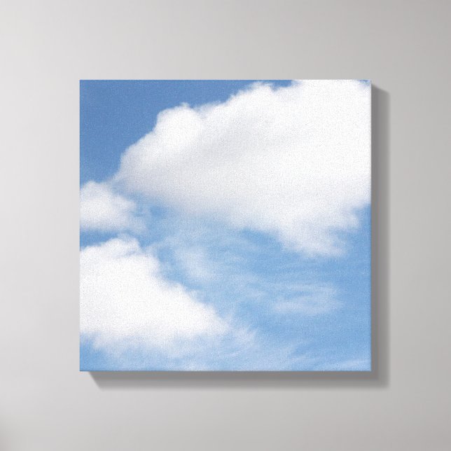 Clouds Wrapped Canvas (Front)
