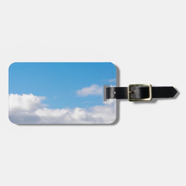 Cloudscape Luggage Tag (Front Horizontal)