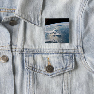 Cloudscapes Around Sumatra, Indonesia. 15 Cm Square Badge