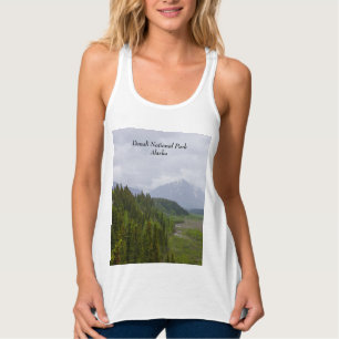 Cloudy At Denali Tank Top