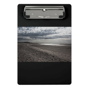 Cloudy beach at the North Sea Mini Clipboard