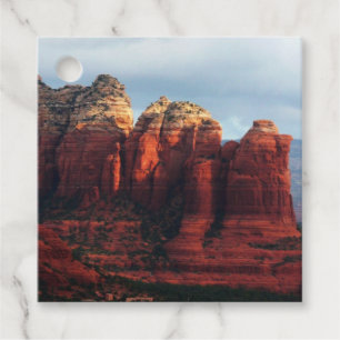 Cloudy Coffee Pot Rock in Sedona Arizona Favour Tags