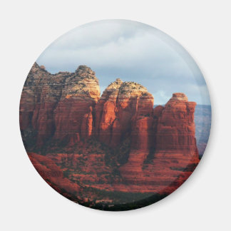 Cloudy Coffee Pot Rock in Sedona Arizona Magnet