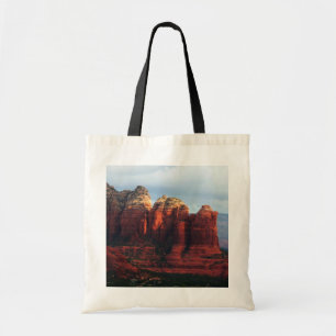Cloudy Coffee Pot Rock in Sedona Arizona Tote Bag