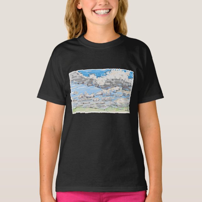 Cloudy day T-Shirt (Front)