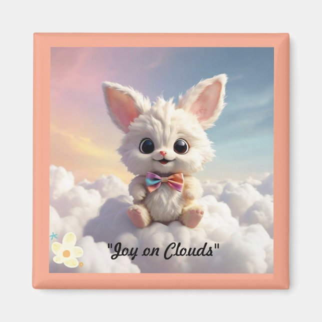 "Cloudy Day Whimsy" Magnet (Front)