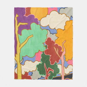 Cloudy Dreams Fleece Blanket