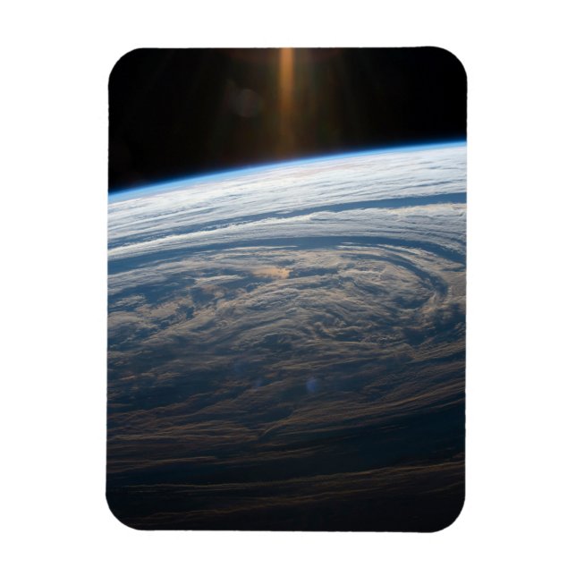 Cloudy Formations In The South Indian Ocean. Magnet (Vertical)
