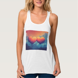 Cloudy Hearts — Love in the Sky Singlet