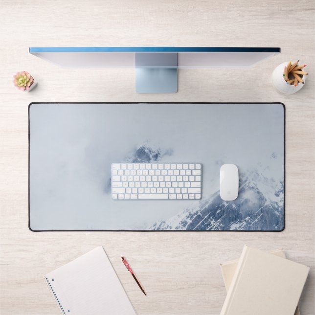 Cloudy mountains desk mat (Office 1)
