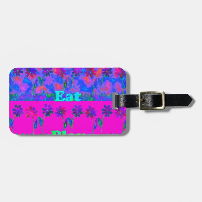 Cloudy Nice Day Better Night.png Luggage Tag (Front Horizontal)