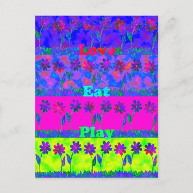 Cloudy Nice Day Better Night.png Postcard (Front)