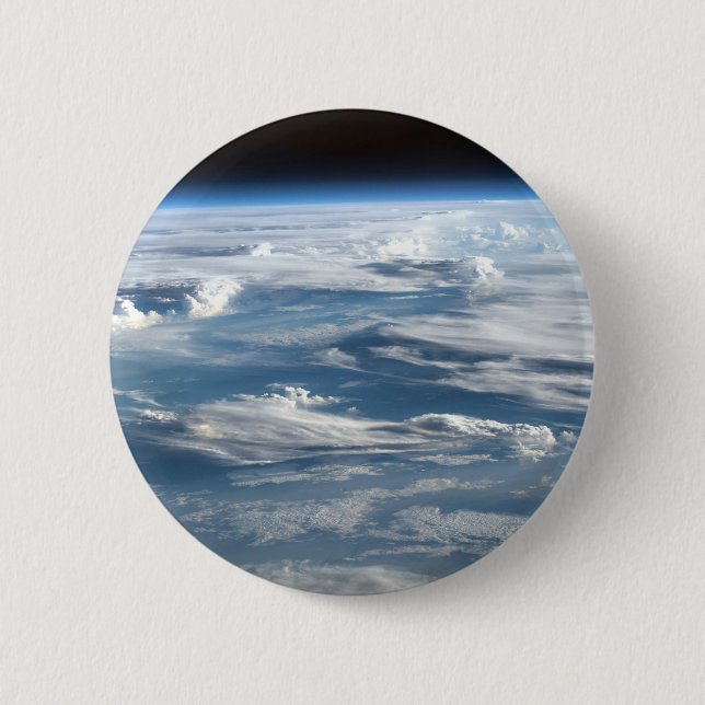 Cloudy Skies Over Sudan 6 Cm Round Badge (Front)