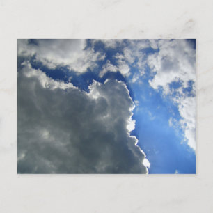 Cloudy Skies Postcard