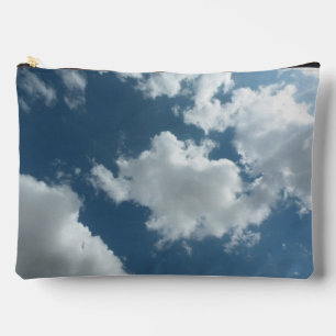 Cloudy Sky Abstract Photography Accessory Pouch
