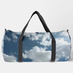 Cloudy Sky Abstract Photography Duffle Bag