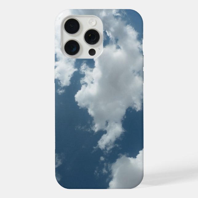 Cloudy Sky Abstract Photography iPhone Case (Back)