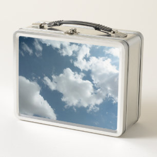 Cloudy Sky Abstract Photography Metal Lunch Box