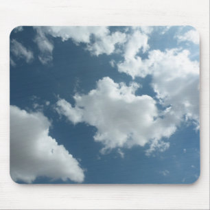 Cloudy Sky Abstract Photography Mouse Pad
