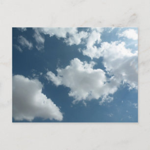 Cloudy Sky Abstract Photography Postcard
