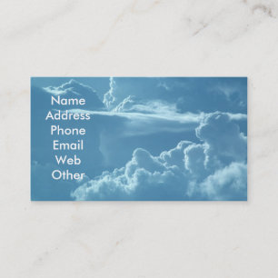 Cloudy Sky Business Cards
