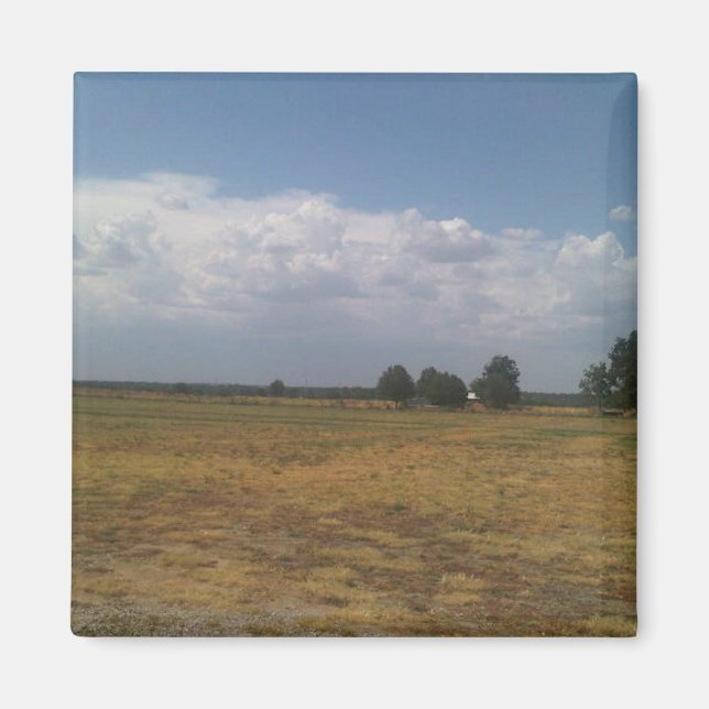 Cloudy Sky Magnet (Front)