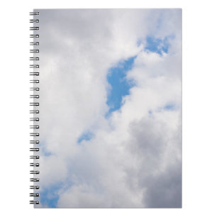 Cloudy sky notebook