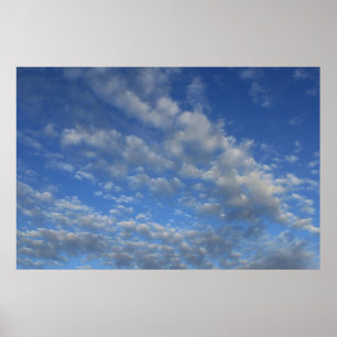 Cloudy sky poster