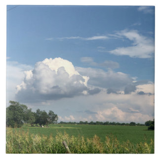 Cloudy sky tile