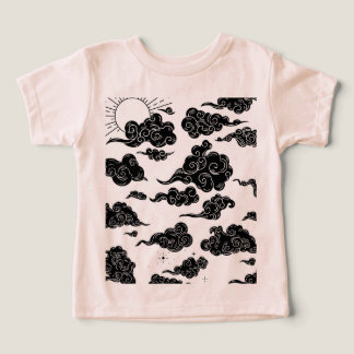 CLOUDY SMOKY T SHIRT FOR KIDS TODDLER