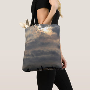 Cloudy Sunrise by Shirley Taylor Tote Bag