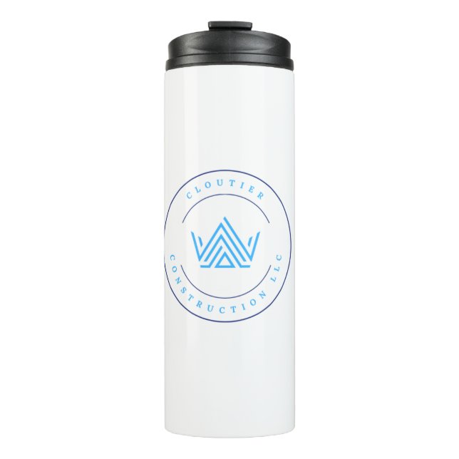 Cloutier Construction Traveller Thermal Tumbler (Front)