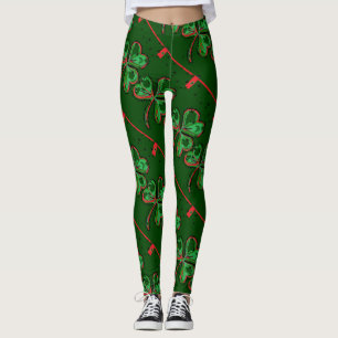 "Clover All Over Lucky" Lady Leggings