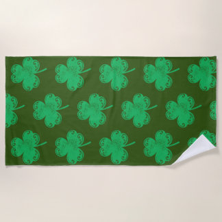 Clover  beach towel