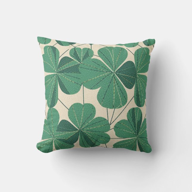 Clover design cushion (Front)