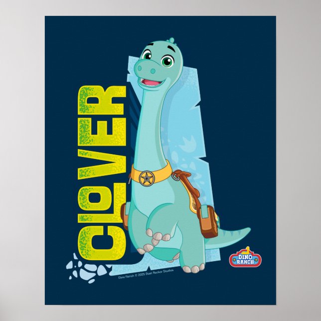 Clover | Dino Ranch Poster (Front)