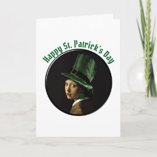 Clover Earring St. Patrick's Day Card