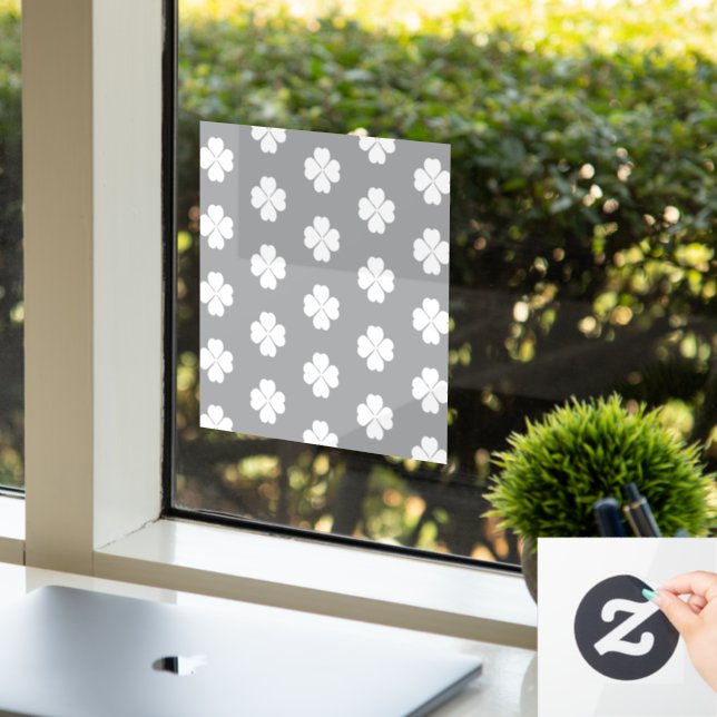 Clover flavoued window cling (Office)