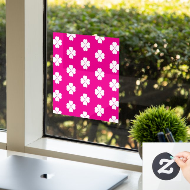 Clover flavoued window cling (Office)