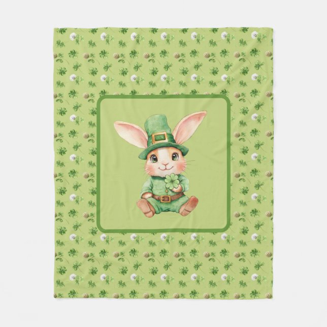 Clover Fleece Blanket (Front)