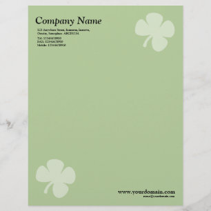 Clover - Green Letterhead Design