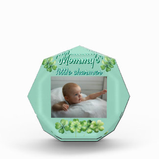 Clover Green Mummy's Little Charmer Photo Block