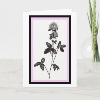 Clover Greeting Card