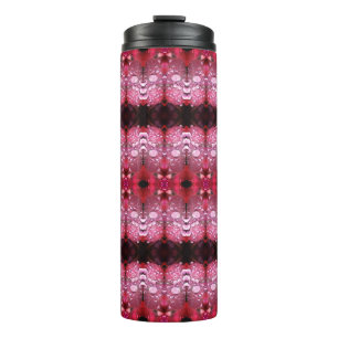 Clover Ikat 7 Sangria Thermal Tumbler