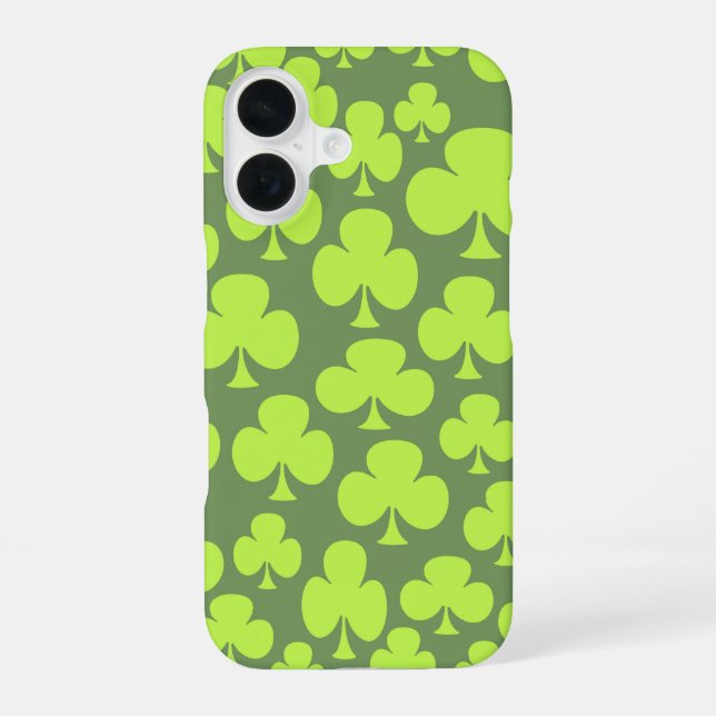 Clover iPhone 16 Case (Back)