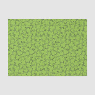 Clover Leaf Illustration Tissue Paper