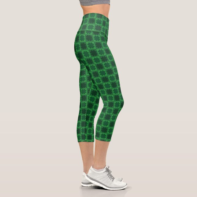 Clover Leafs Capri Leggings (Right)