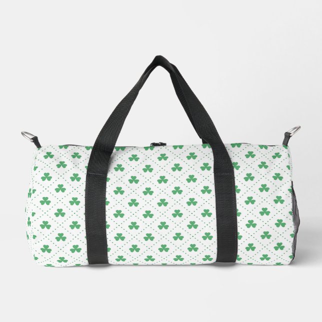 Clover Leaves Pattern St. Patrick's Day-53224 Duffle Bag (Front)